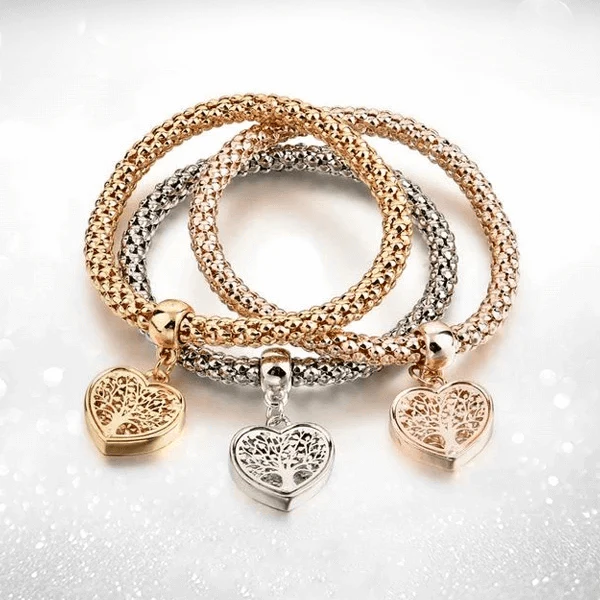 Tree of Life - Limited Edition Heart Charm Bracelet