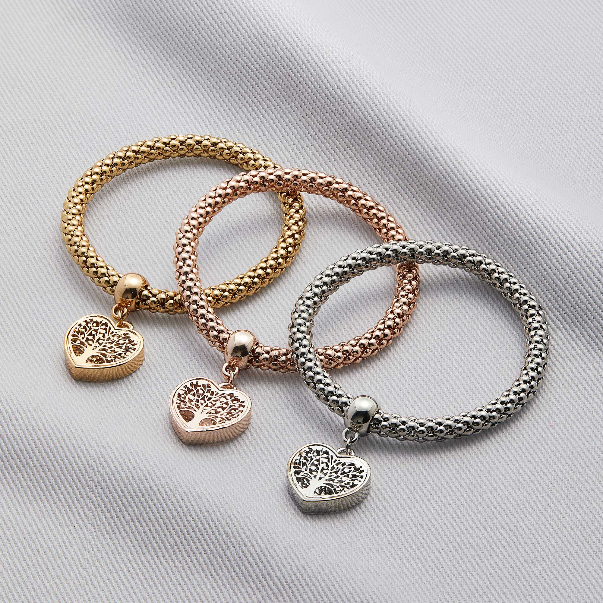 Tree of Life - Limited Edition Heart Charm Bracelet