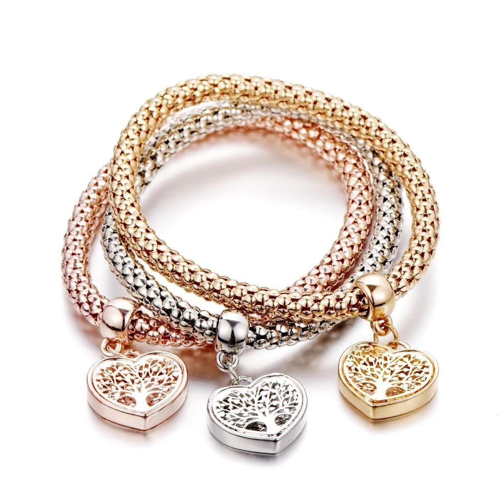 Tree of Life - Limited Edition Heart Charm Bracelet