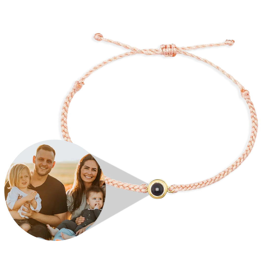 Personalized Adjustable Photo Bracelet