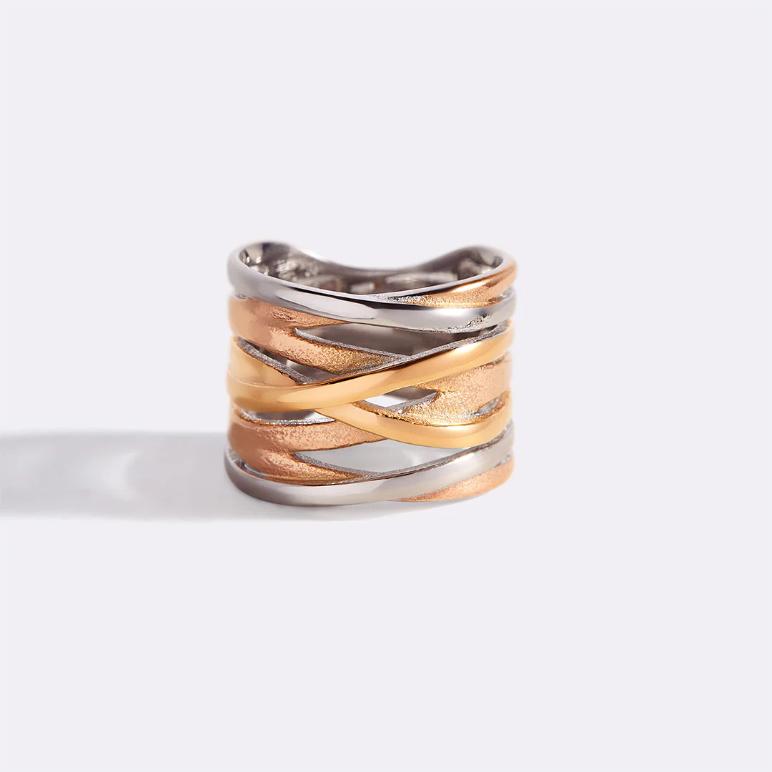 Wire Wrap Statement Ring