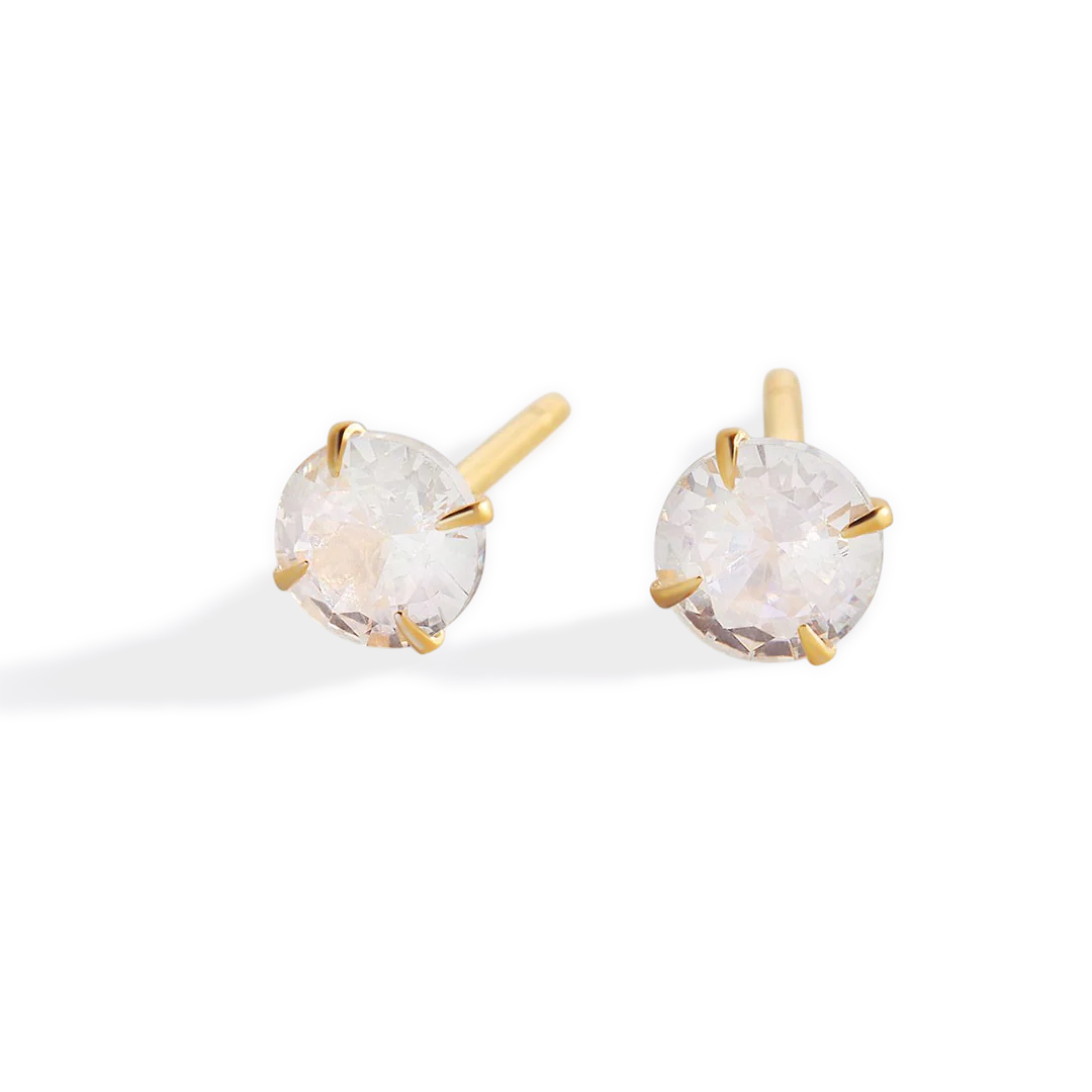 4mm Classic Solitaire Studs