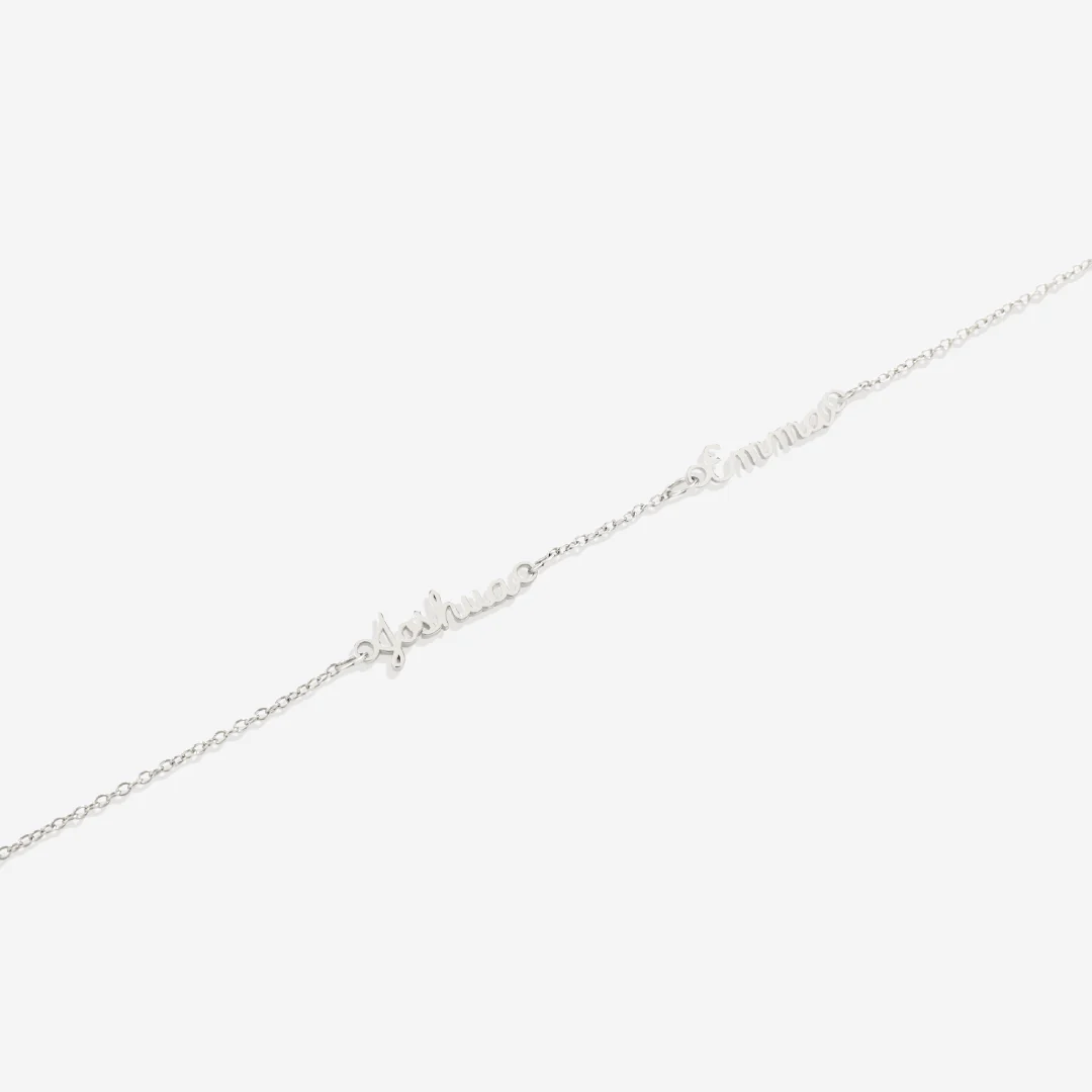 Stella Dainty Multiple Name Bracelet