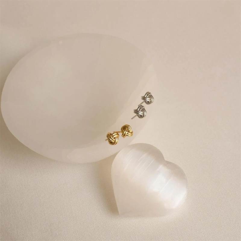 Love Knot Stud Earrings