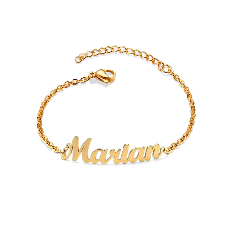 Custom Name Anklet
