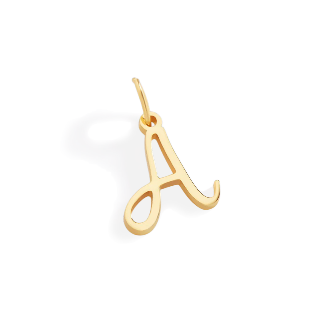 Cursive Initial Charm