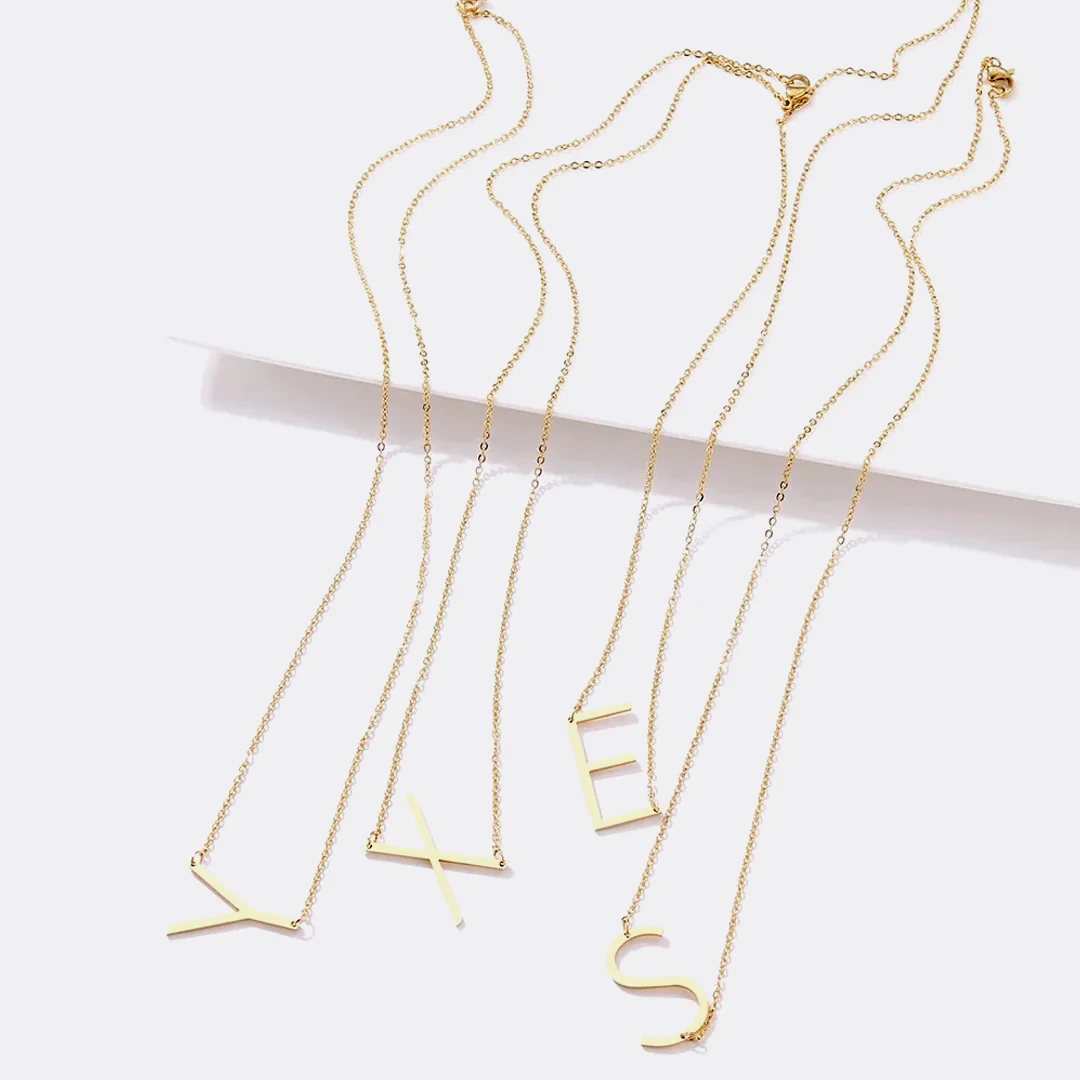 Statement Initial Necklace