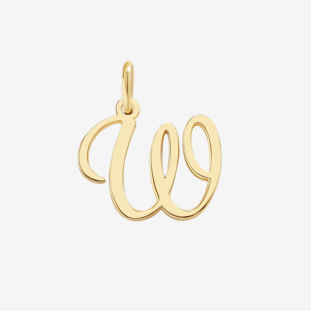 Cursive Initial Charm