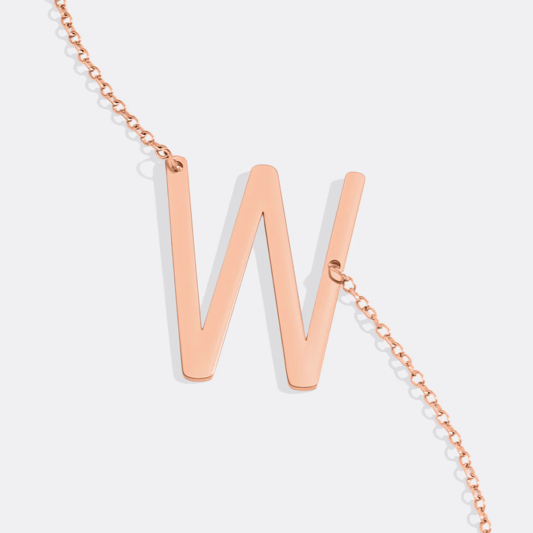 Statement Initial Necklace