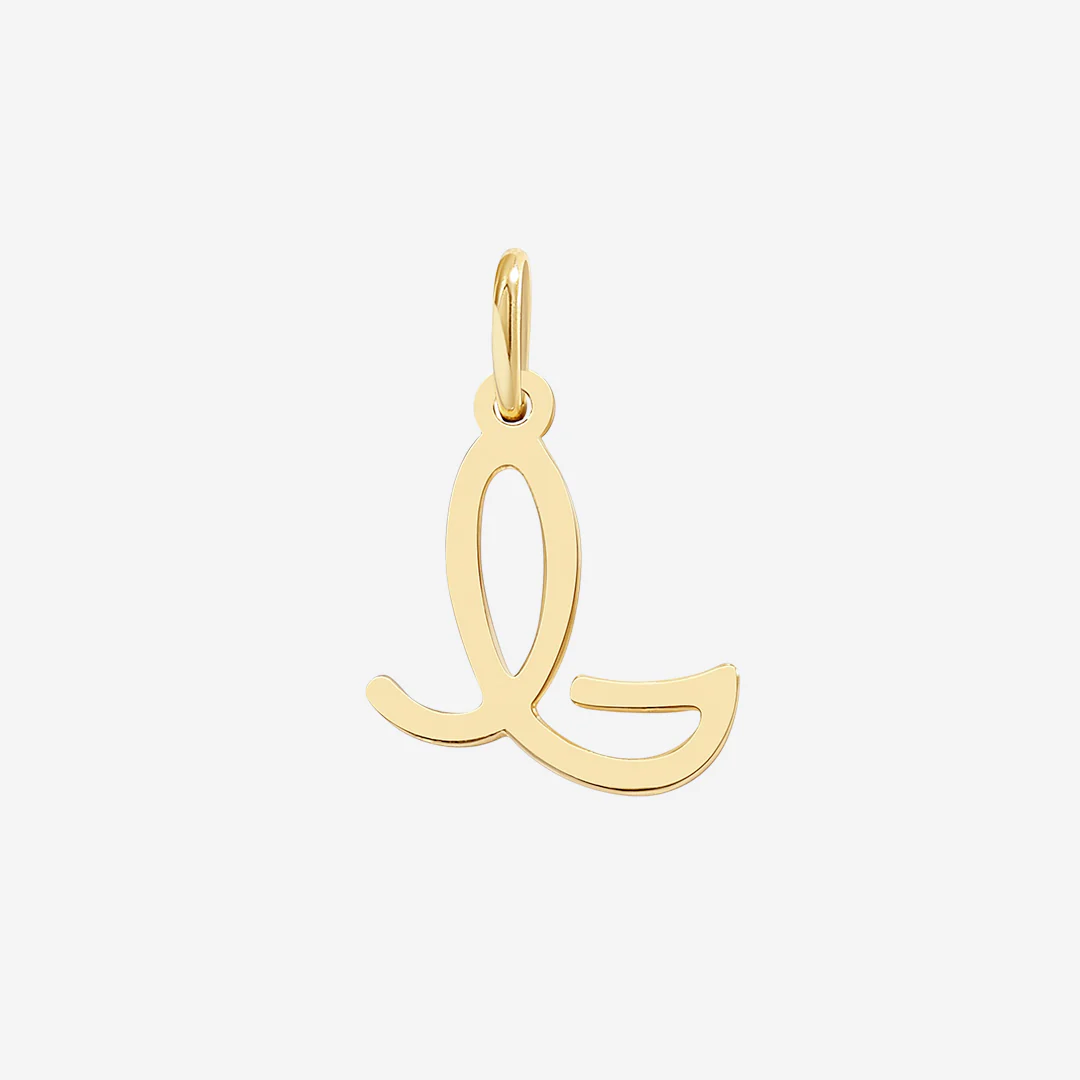 Cursive Initial Charm
