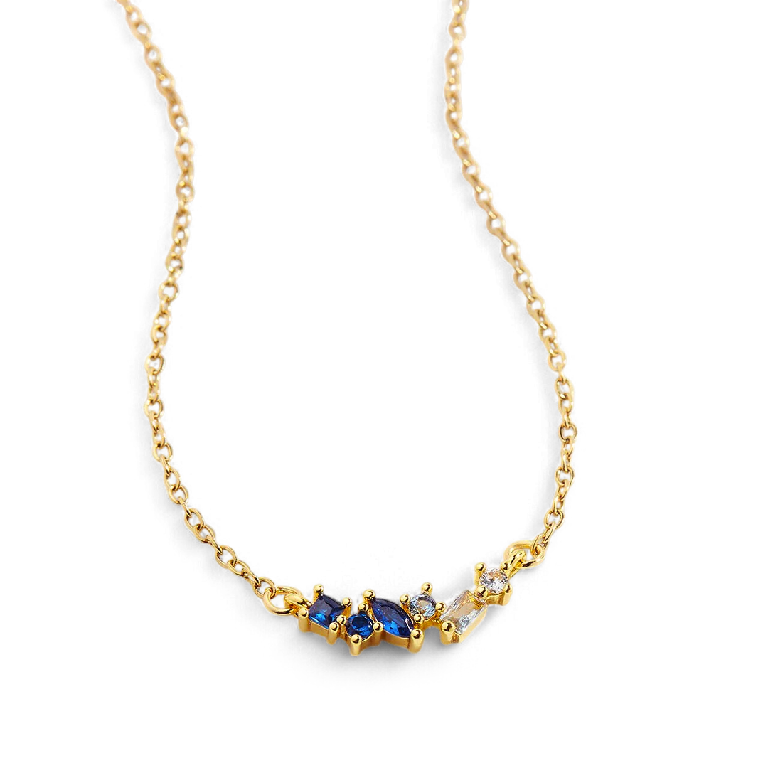 Ombre Birthstone Necklace