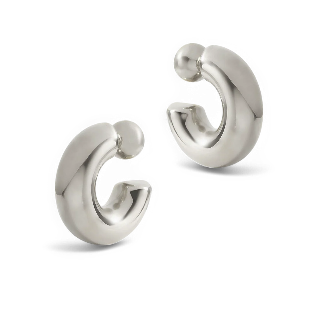 Reversible Hoop Earrings