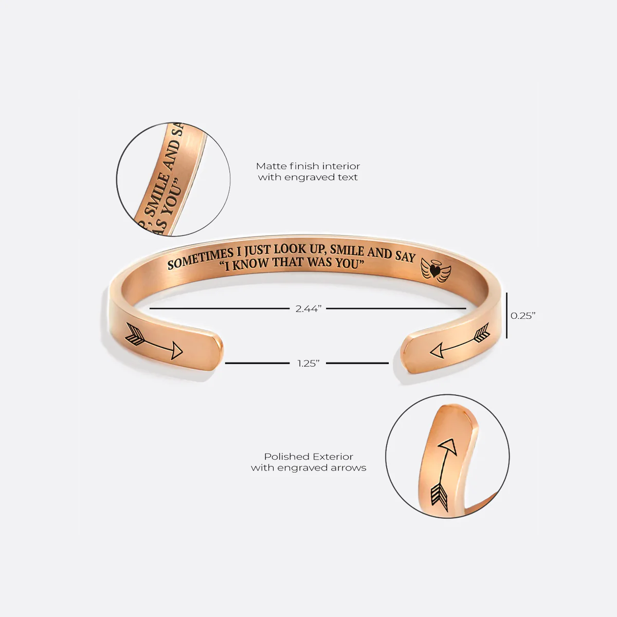 I Know That Was You Cuff Bracelet