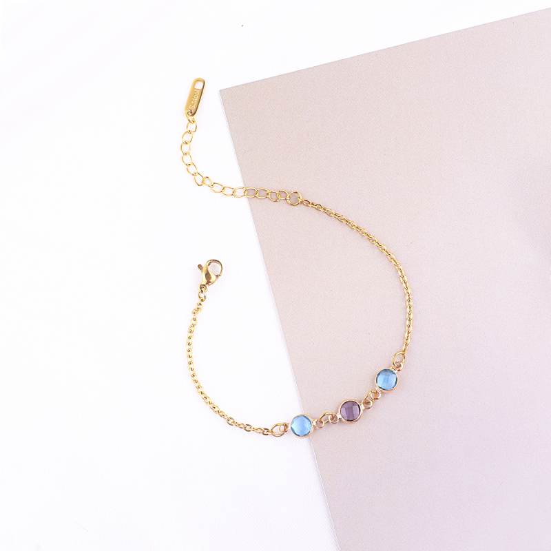 Personalized Birthstone Bracelet
