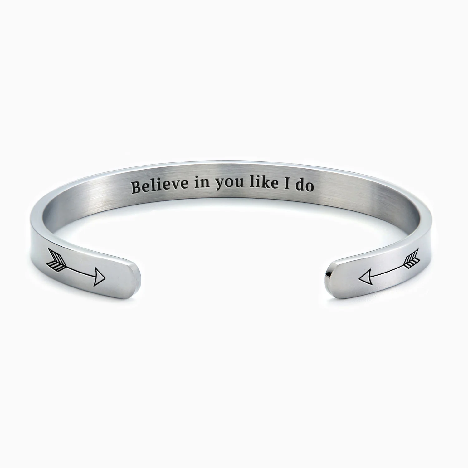 Believe in You Like I Do Cuff Bracelet