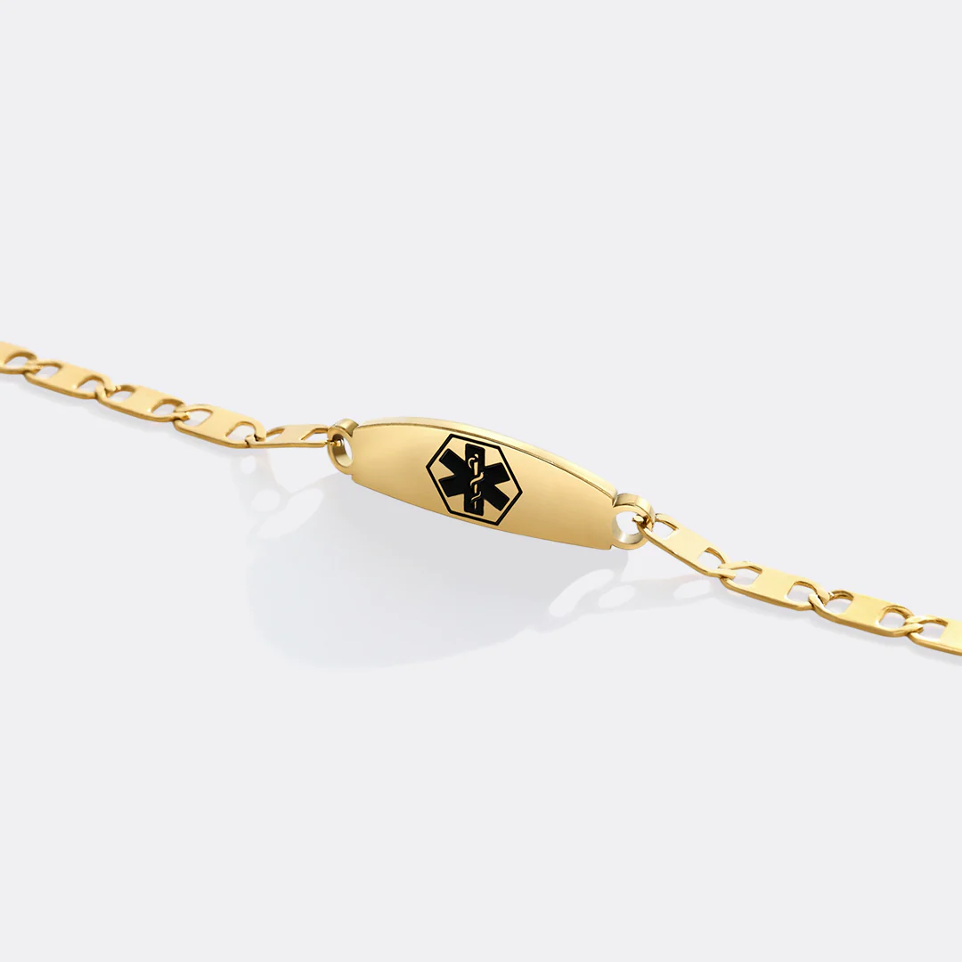 Engraved Medical Alert Bracelet