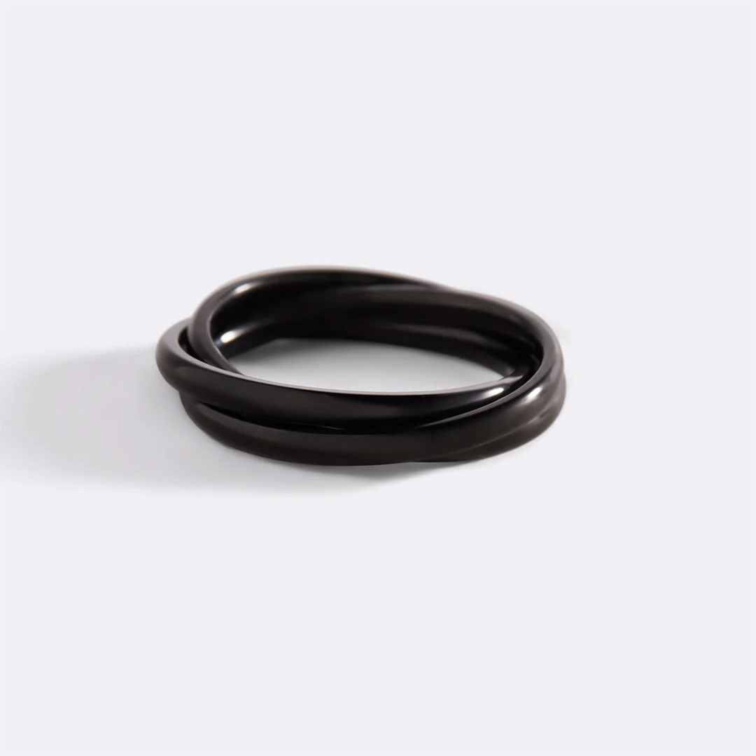 Dainty Interlocking Fidget Ring