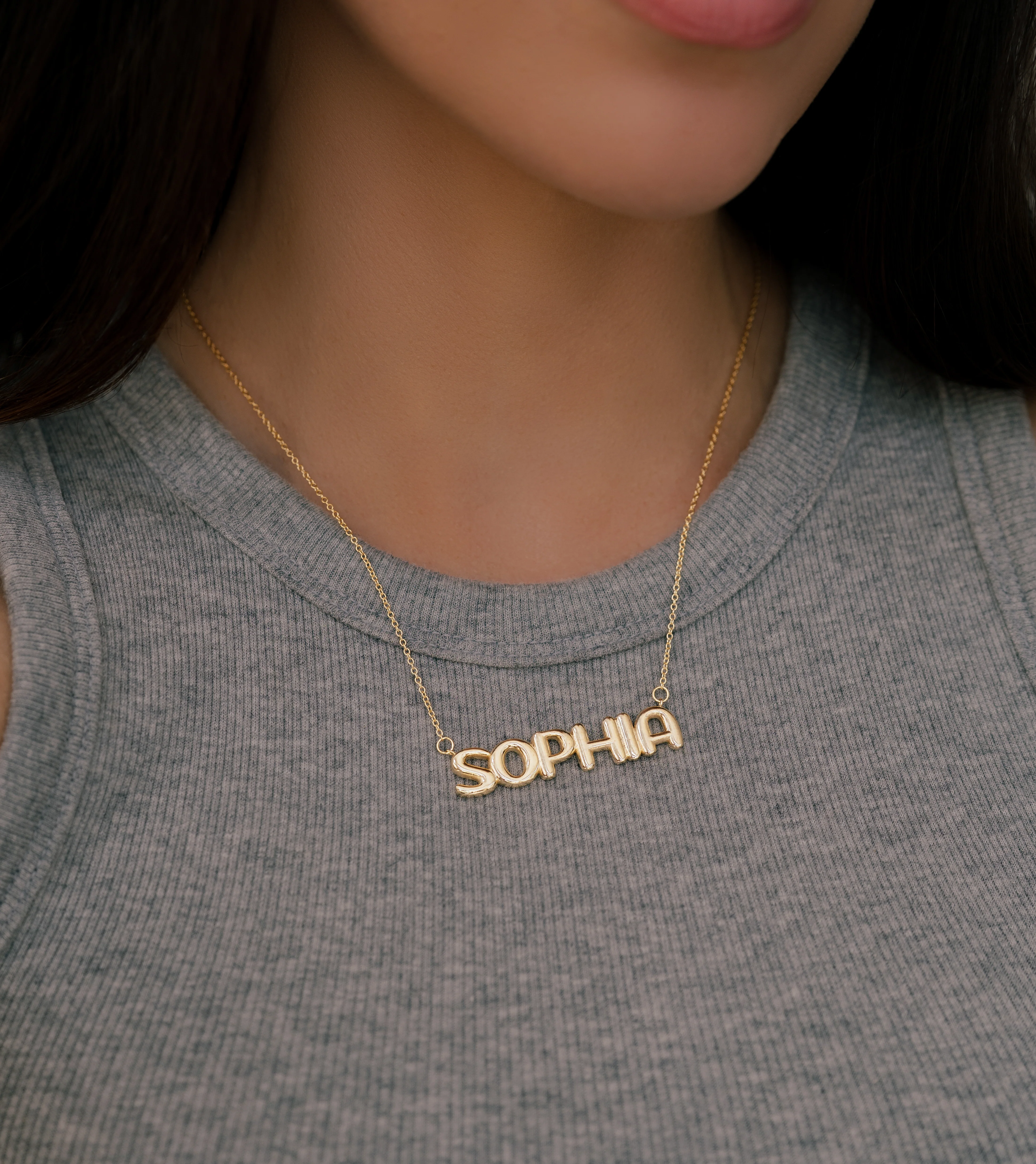 Balloon Name Necklace