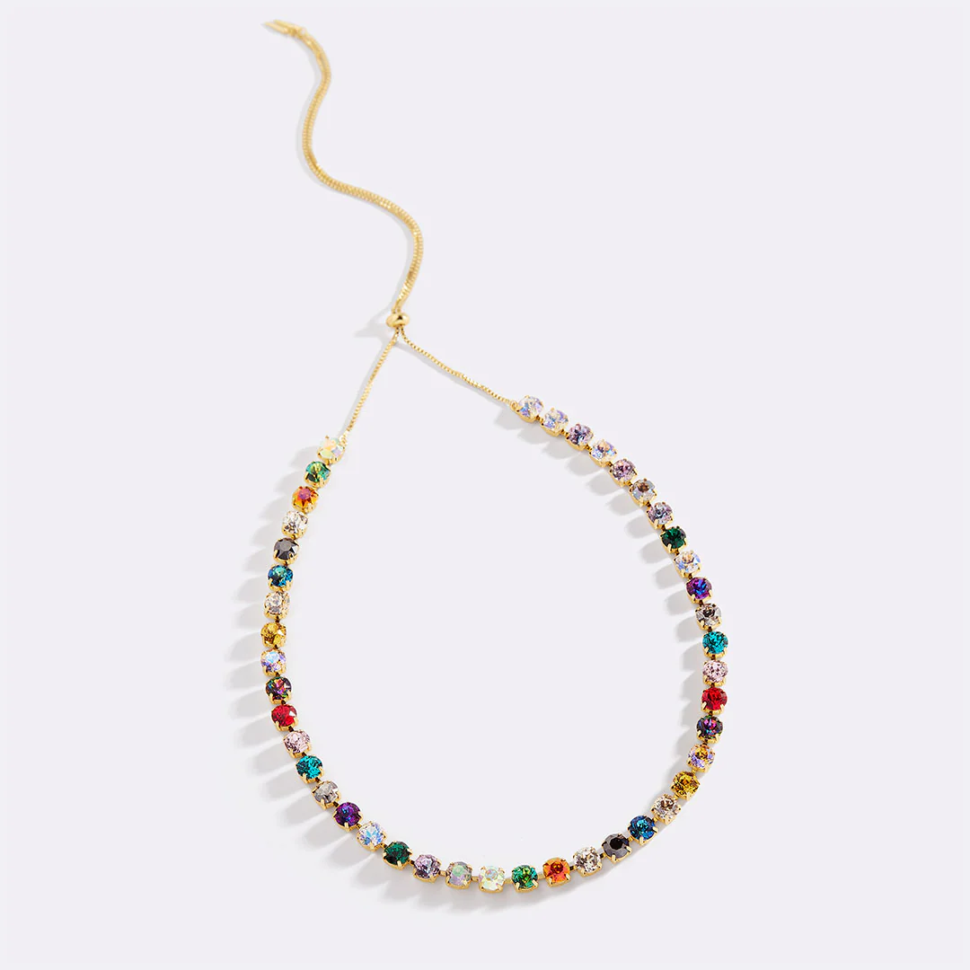 Ombré Crystal Adjustable Necklace
