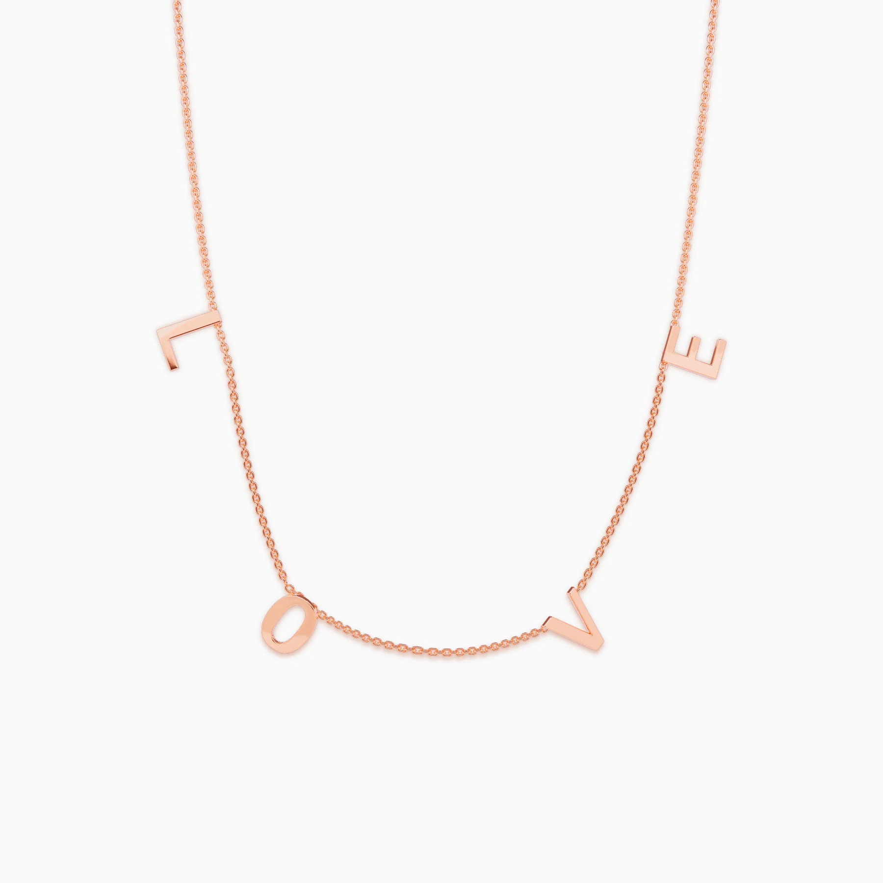 The LOVE Letter Necklace