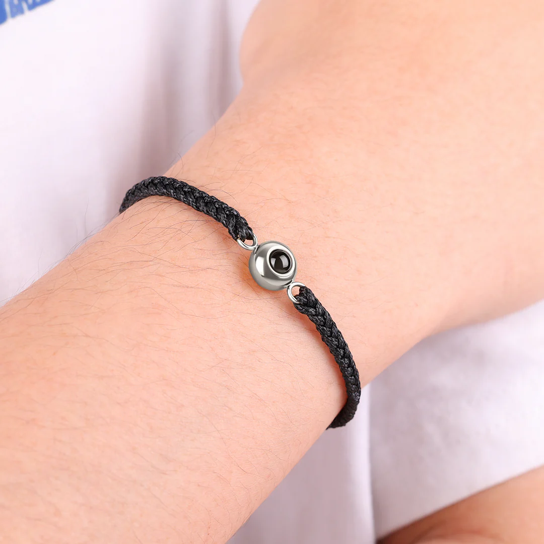 Personalized Adjustable Photo Bracelet