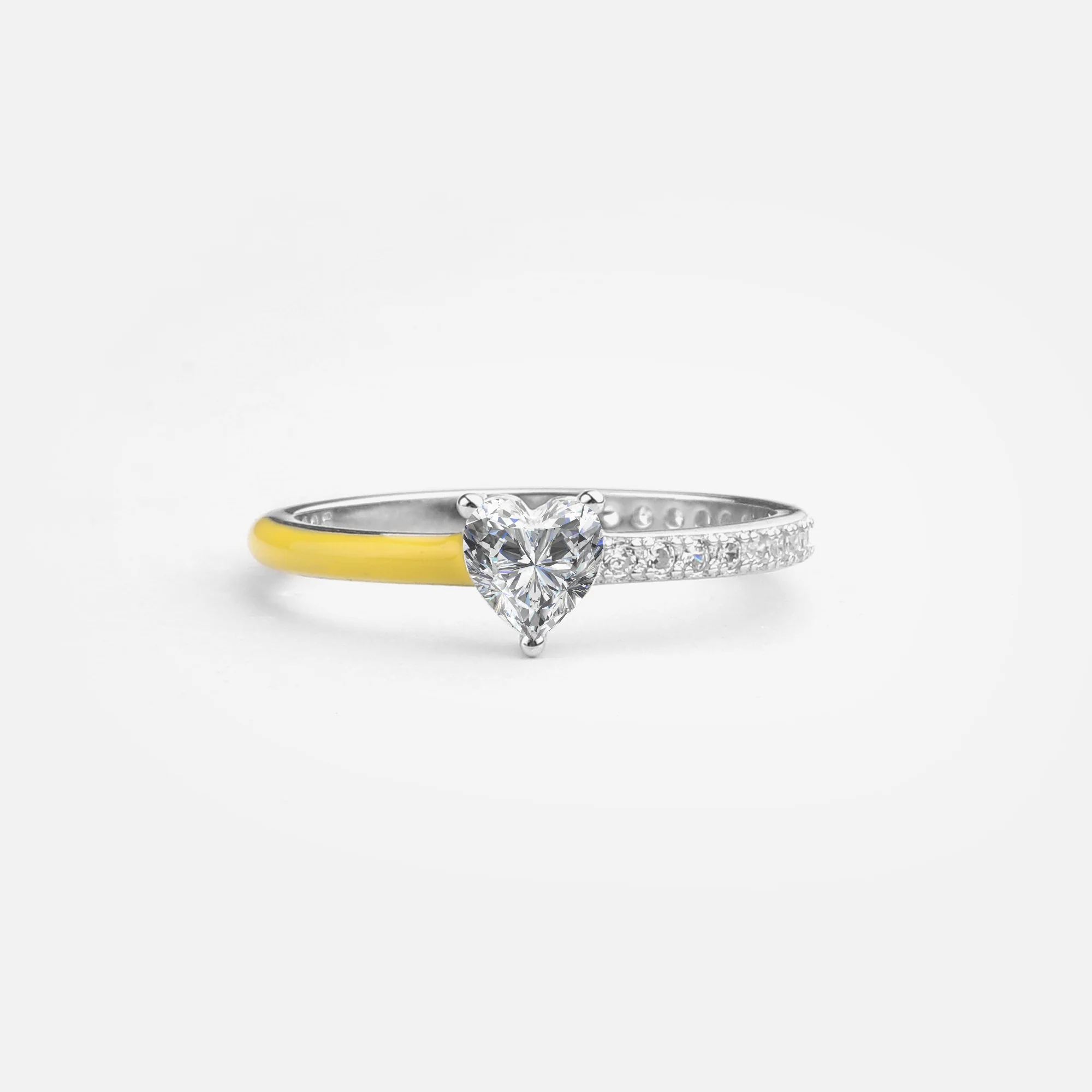 Self Reminder - No One Is You And That Is Your Power Half Enamel Ring