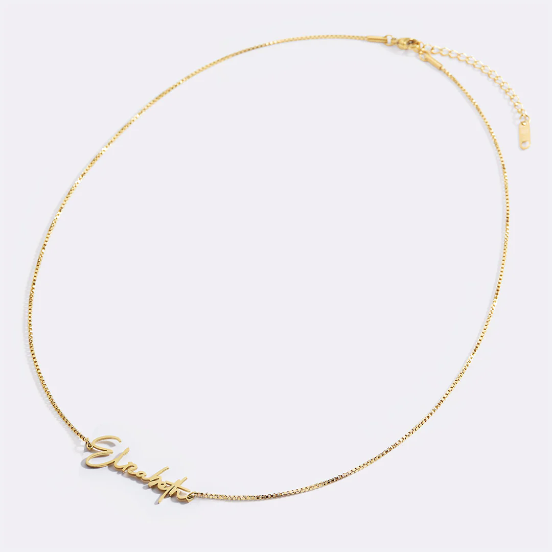 Modern Name Necklace