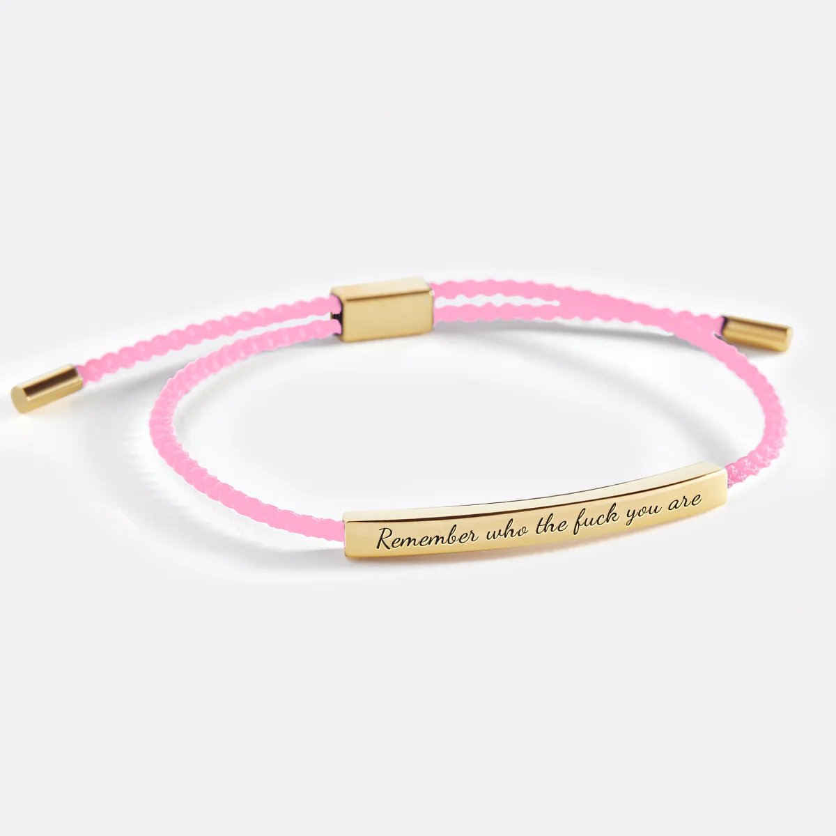 Remember Who the F♥ck You Are Inspire Bracelet