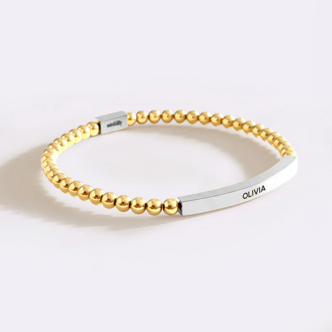 Personalized Beaded Inspire Bracelet
