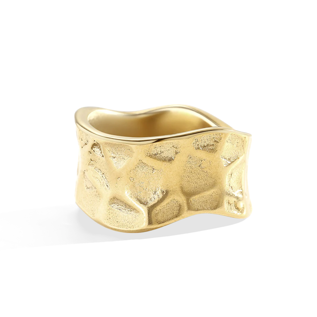 Chunky Textured Ring