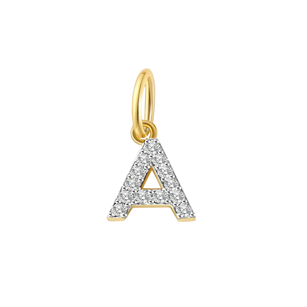Diamond Initial Charm