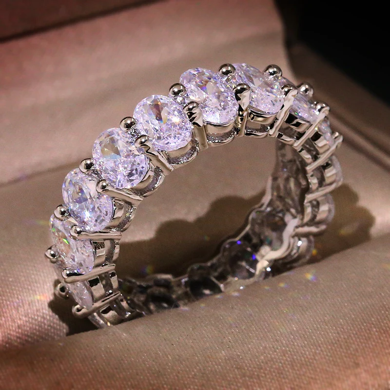 Oval Eternity Ring