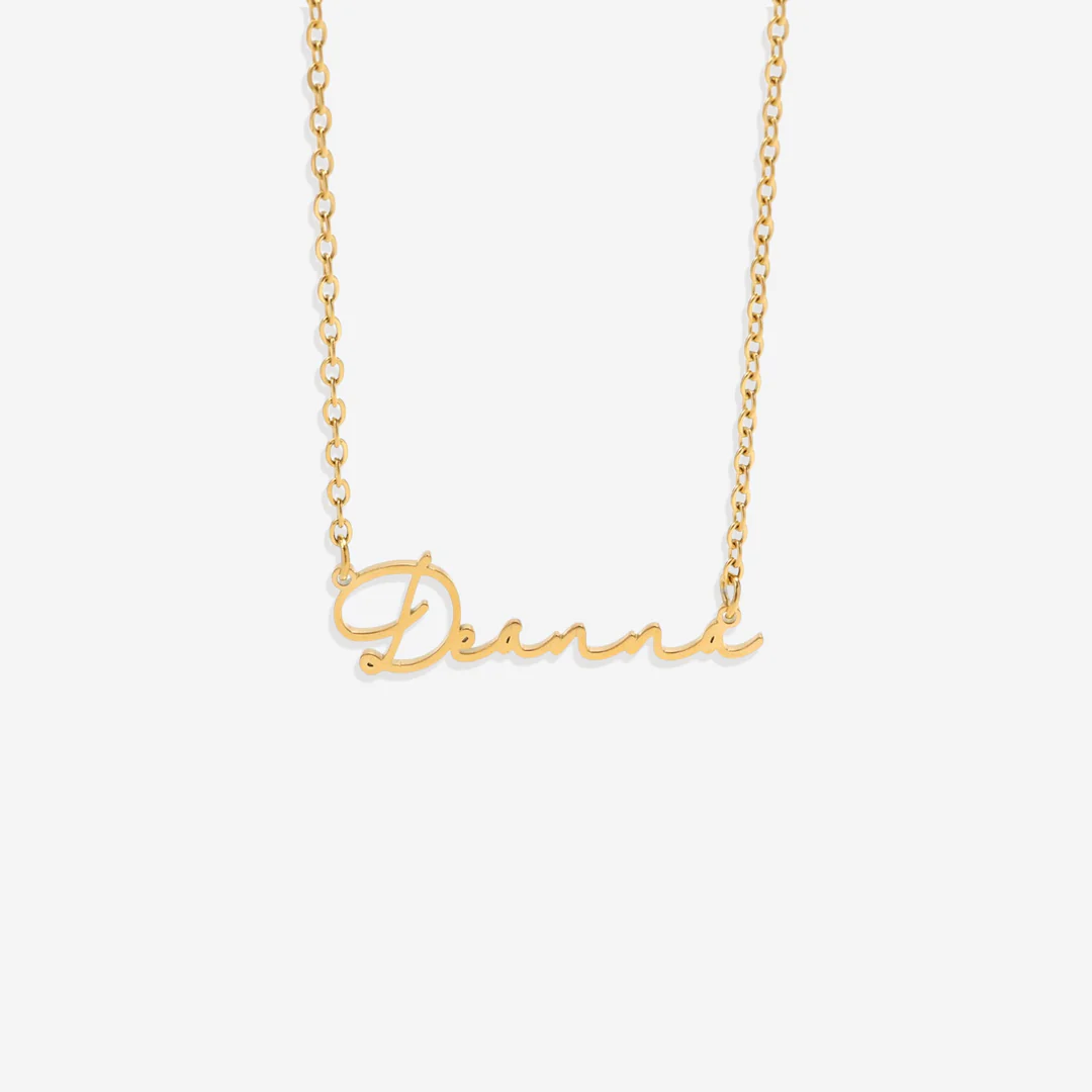 Mon Amour Name Necklace