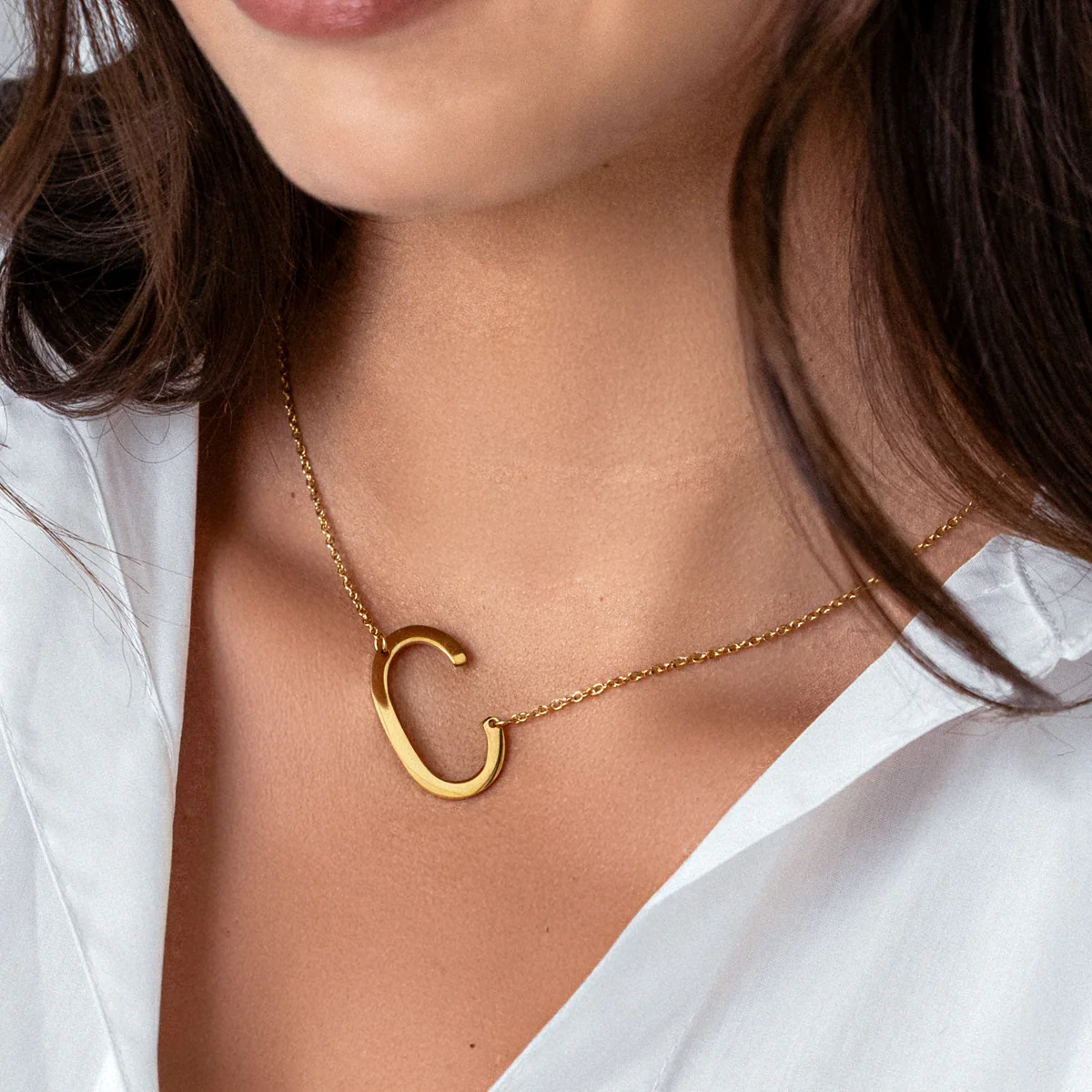 Statement Initial Necklace