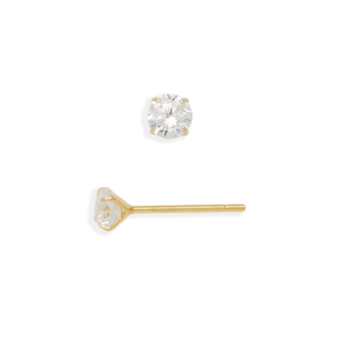4mm Classic Solitaire Studs
