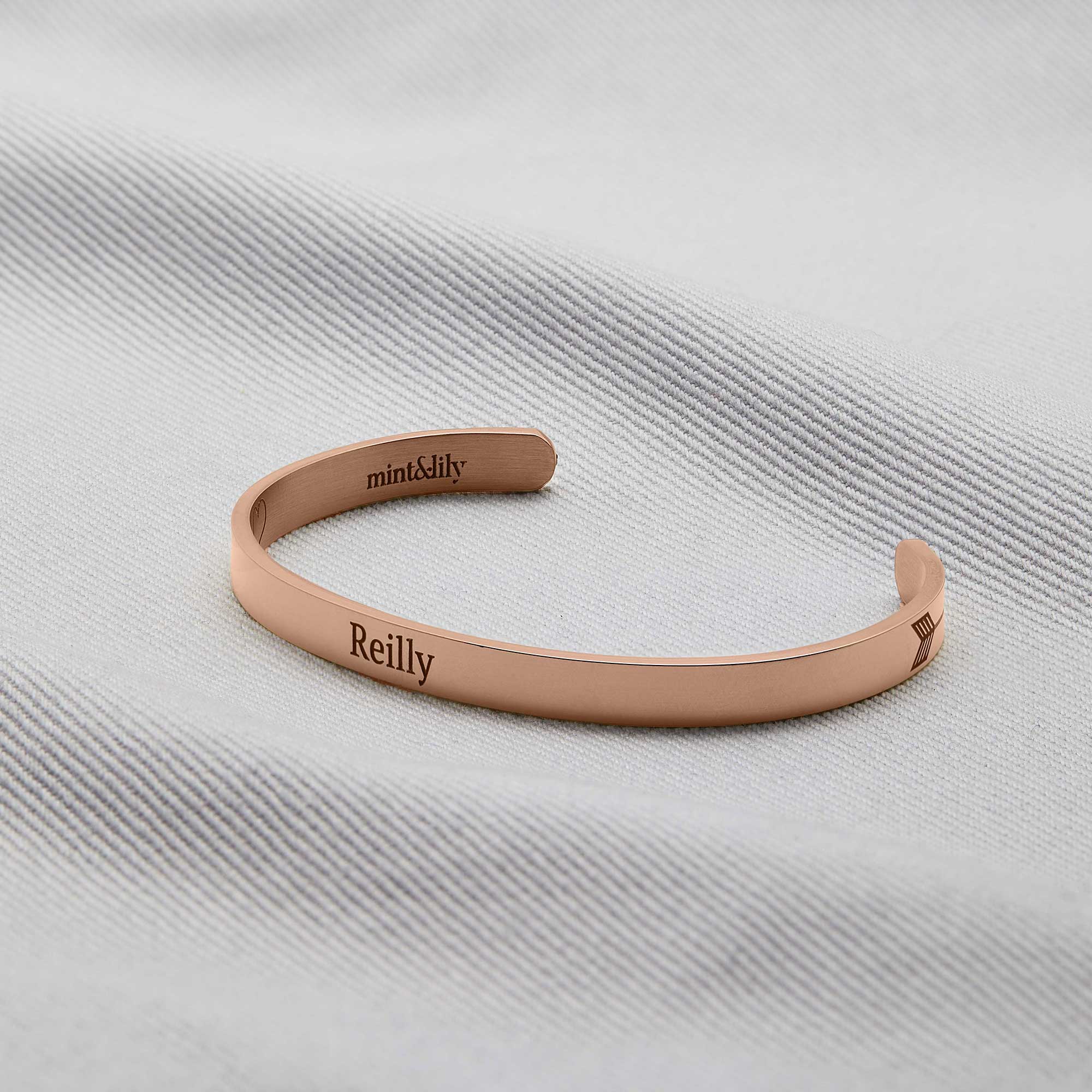 Beautiful Girl You Can Do Hard Things Personalizable Cuff Bracelet