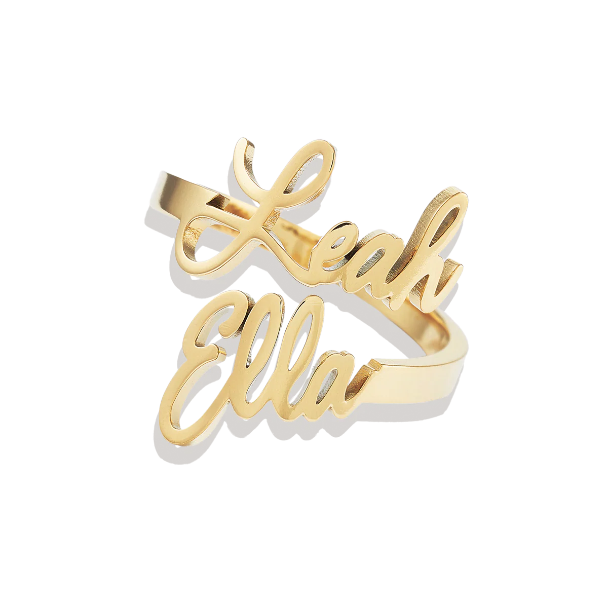 Double Name Ring