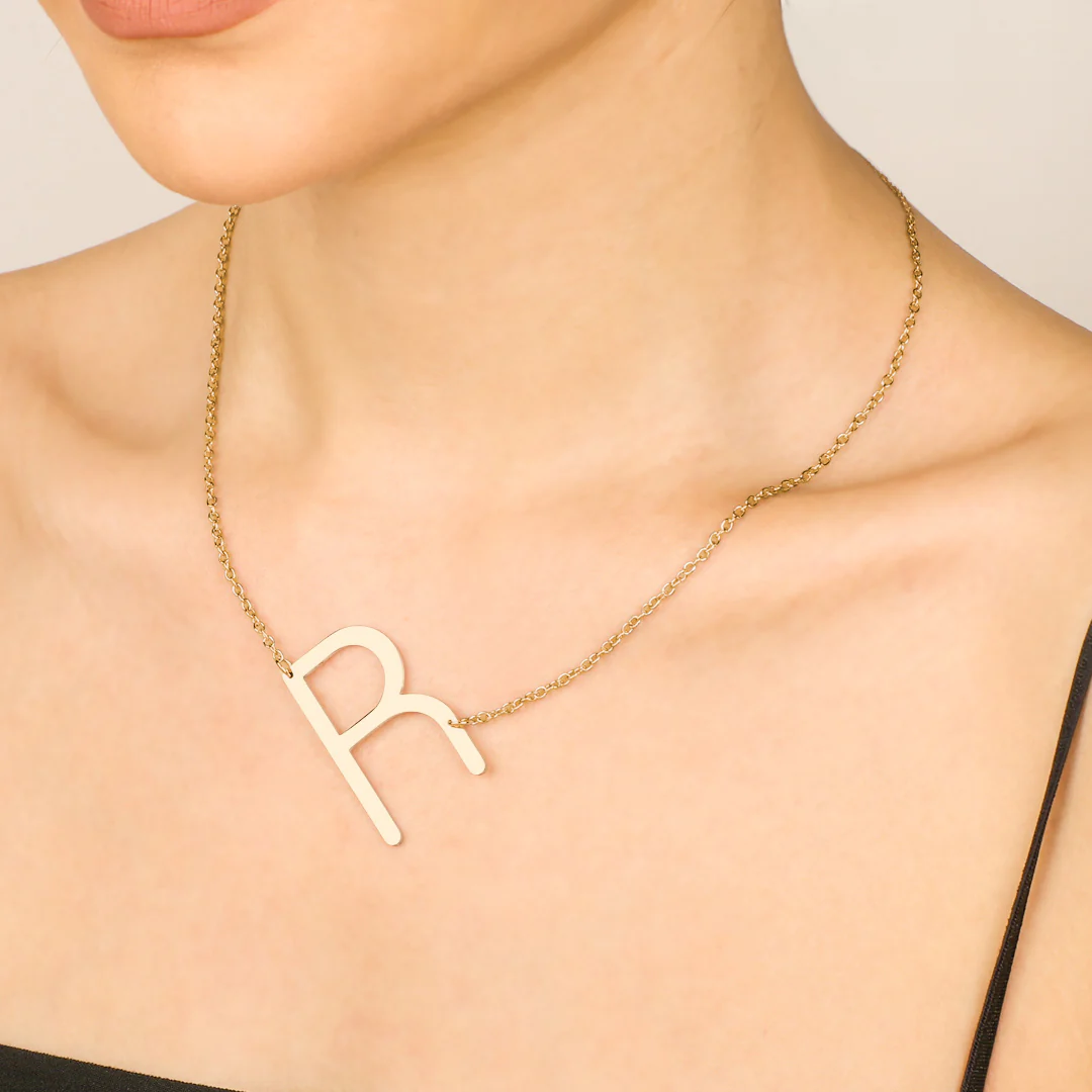 Statement Initial Necklace