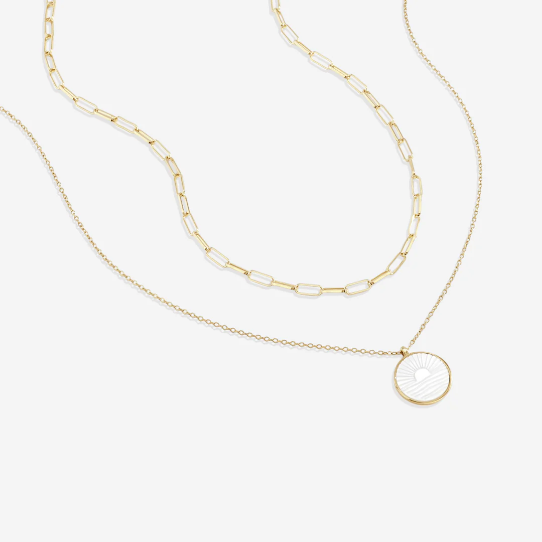 Mint Paperclip Sunrise Layering Set