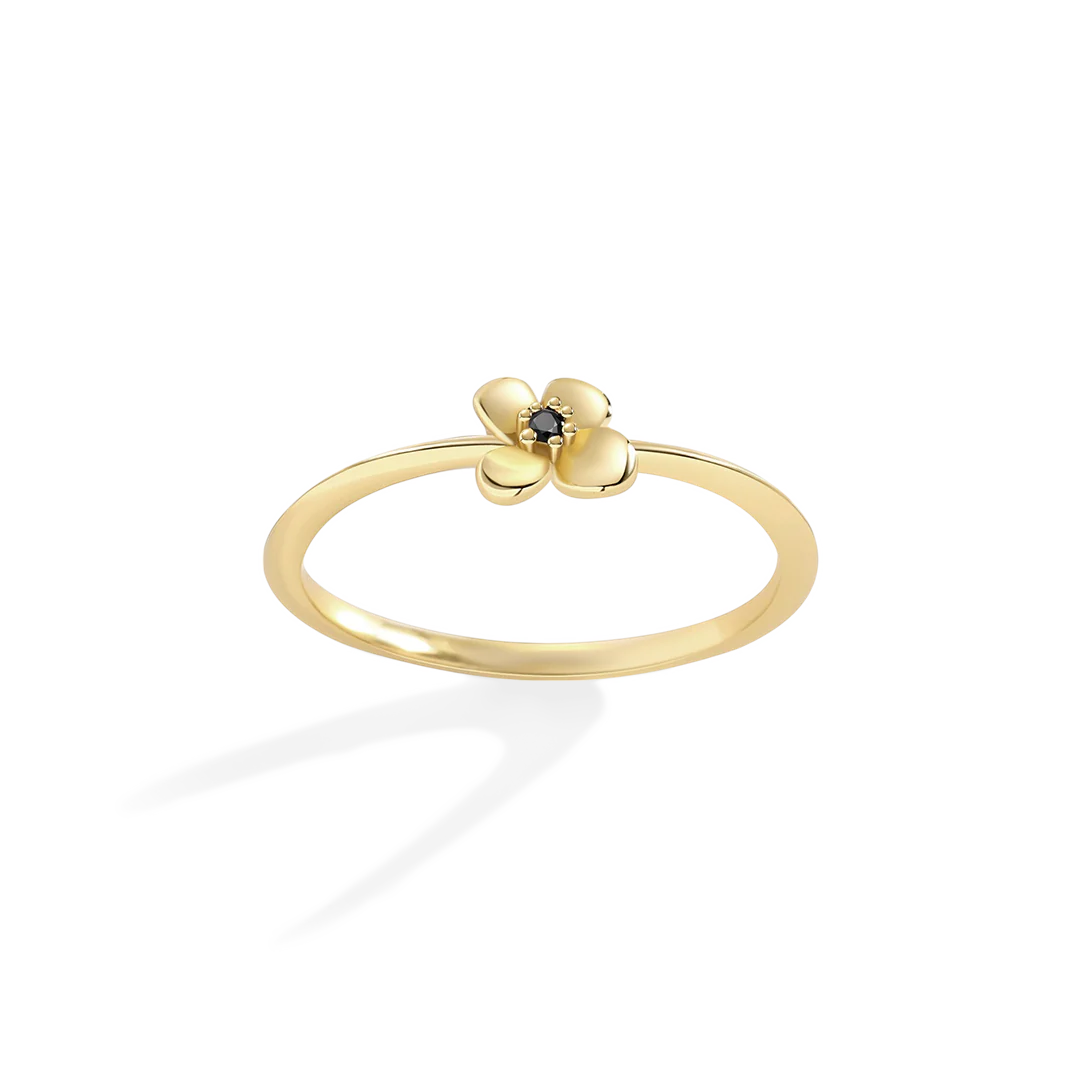 Dainty Floral Statement Ring