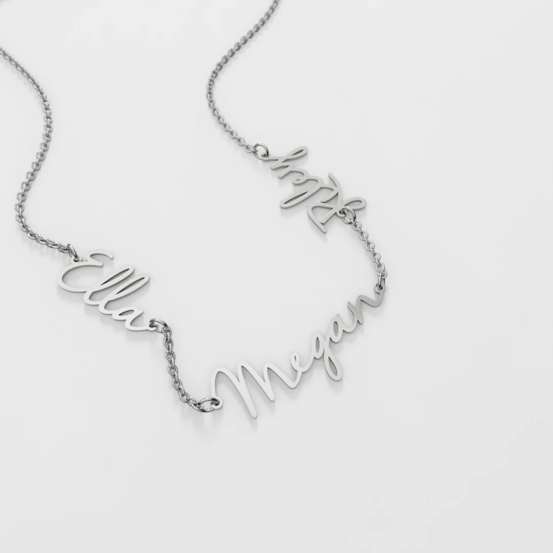 Fairy Multiple Name Necklace | Add Up to 4 Names