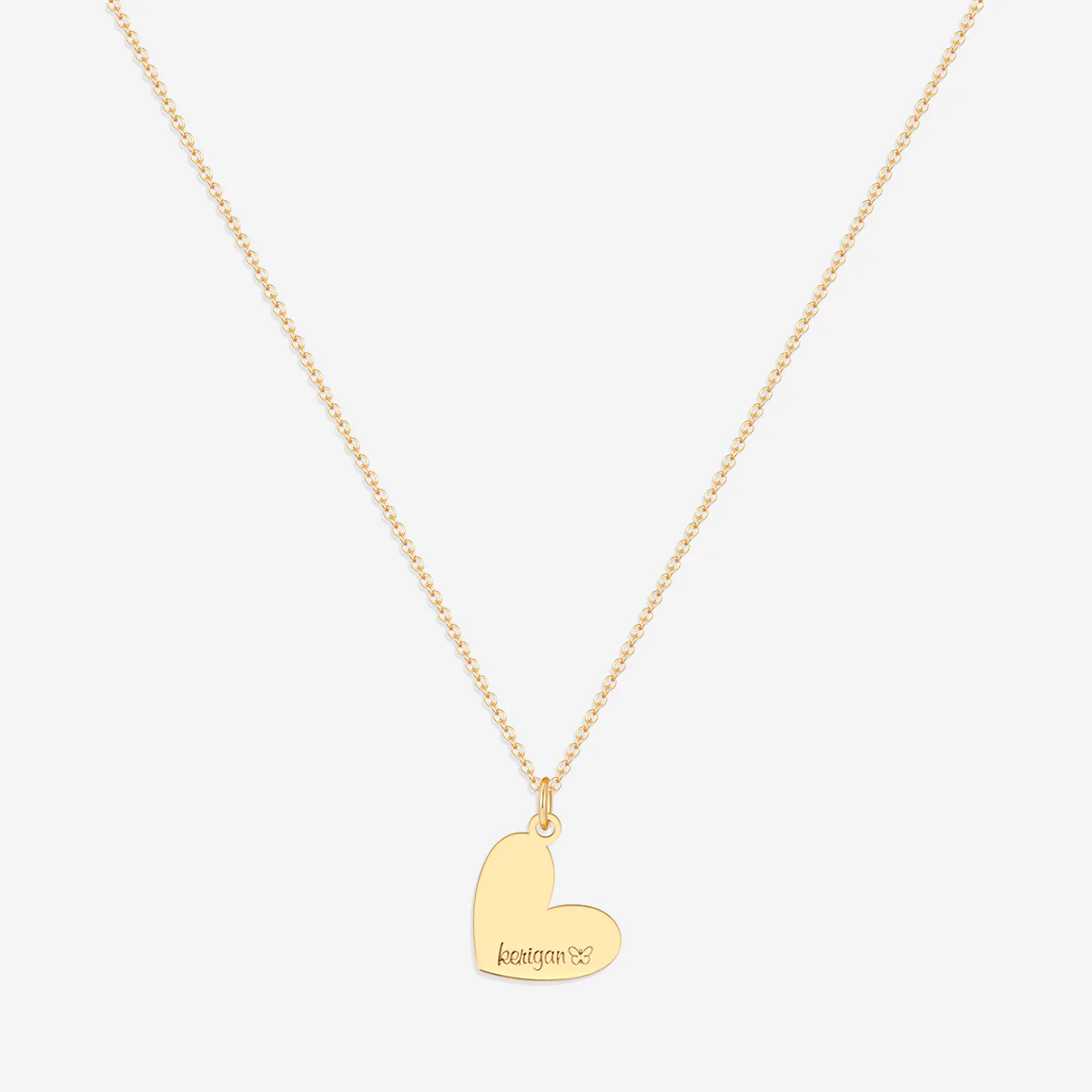Personalized Heart Name Necklace