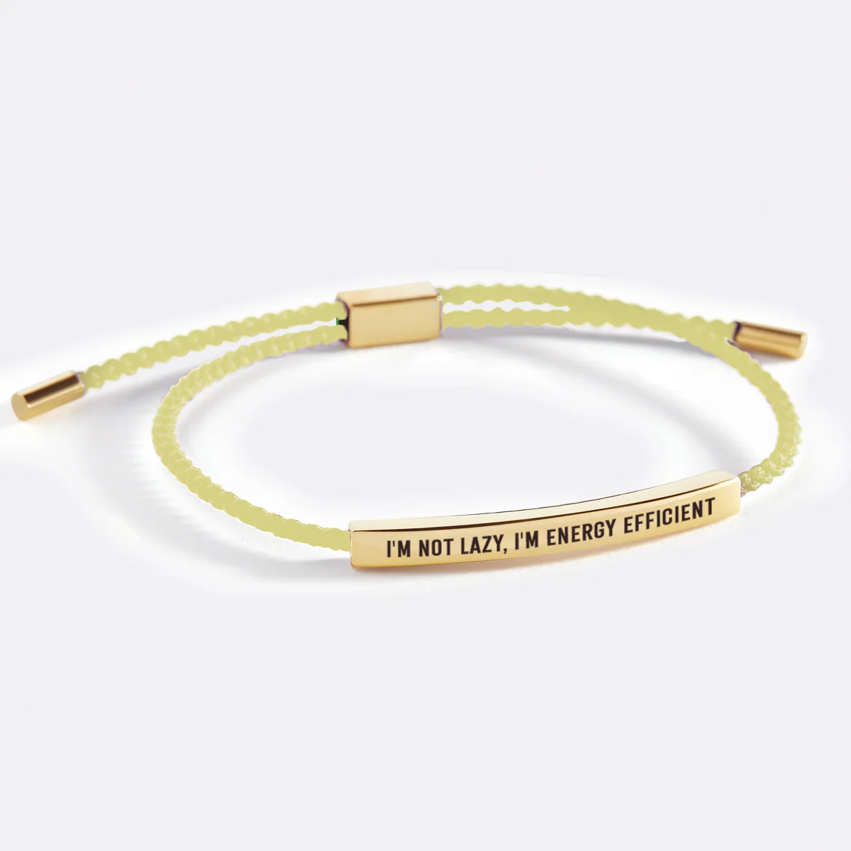 I'm Not Lazy, I'm Energy Efficient Inspire Bracelet