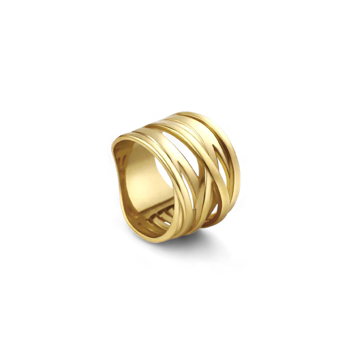 Wire Wrap Statement Ring