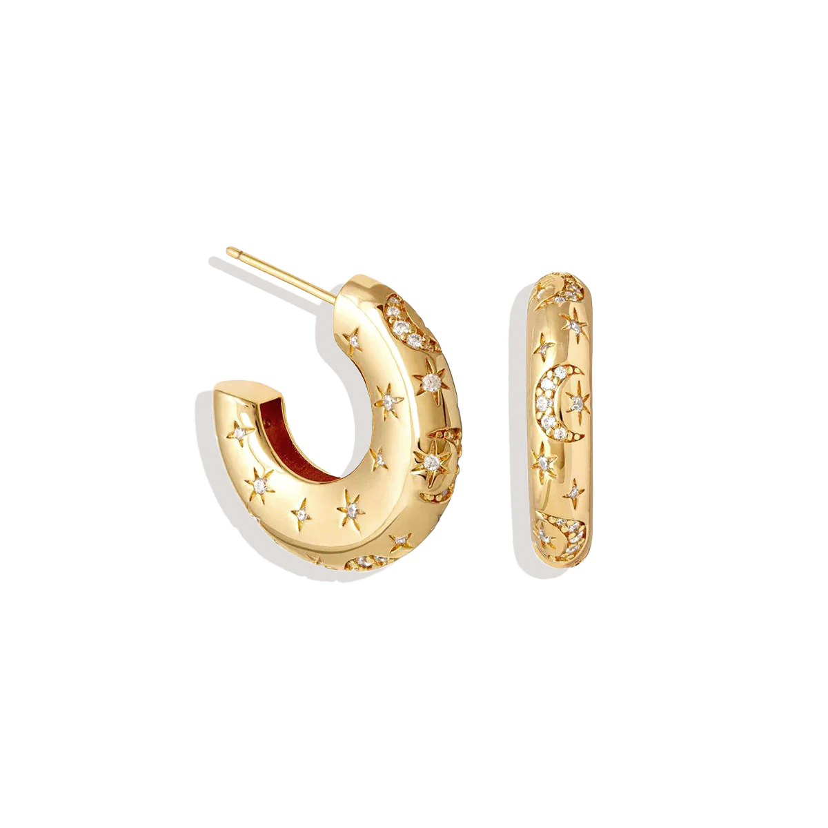 Moon and Stars Dome Hoops