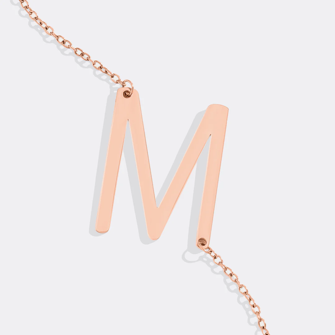 Statement Initial Necklace