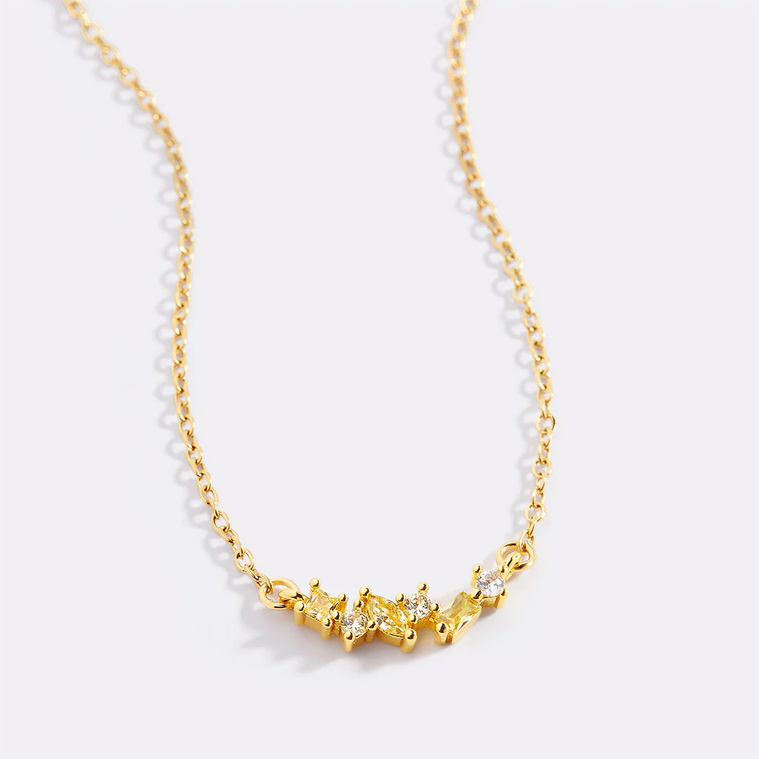 Ombre Birthstone Necklace