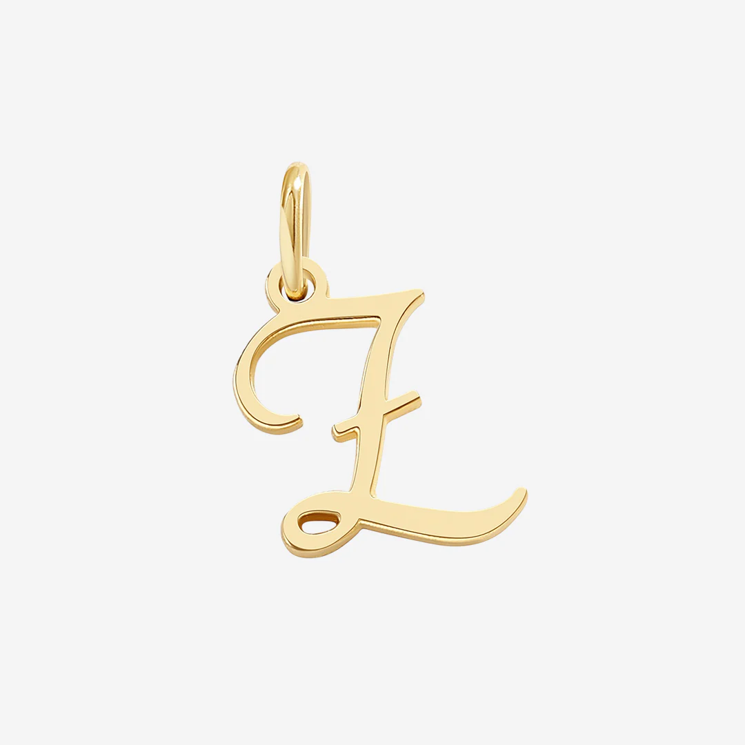 Cursive Initial Charm