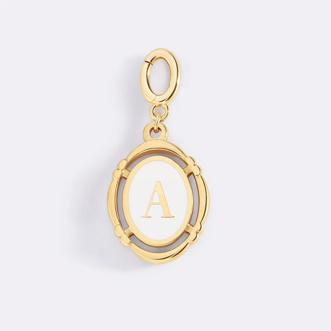 Vintage Initial Charm