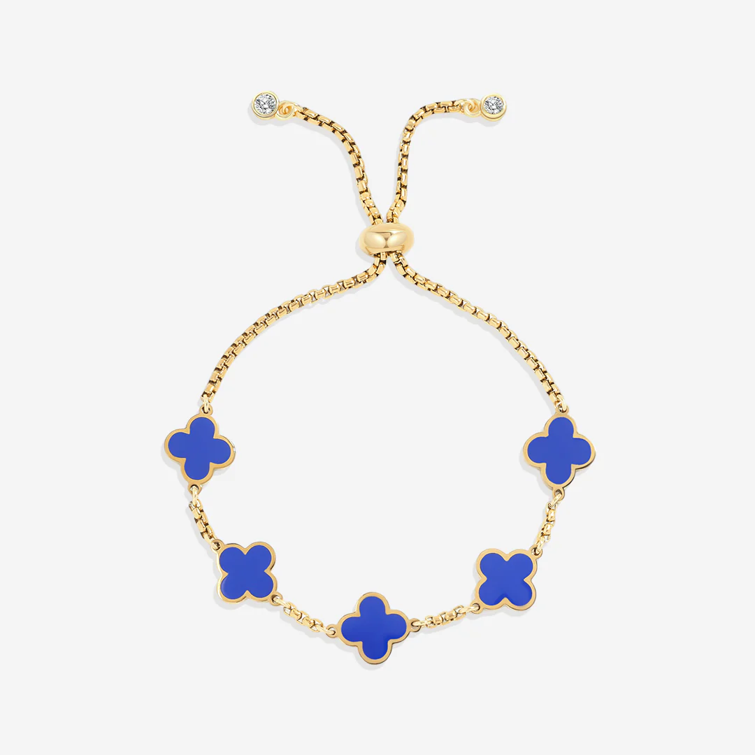 Clover Enamel Bracelet